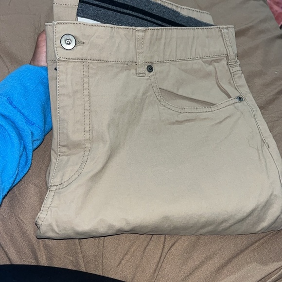 Men's Tan Pants - Picture 2 of 8